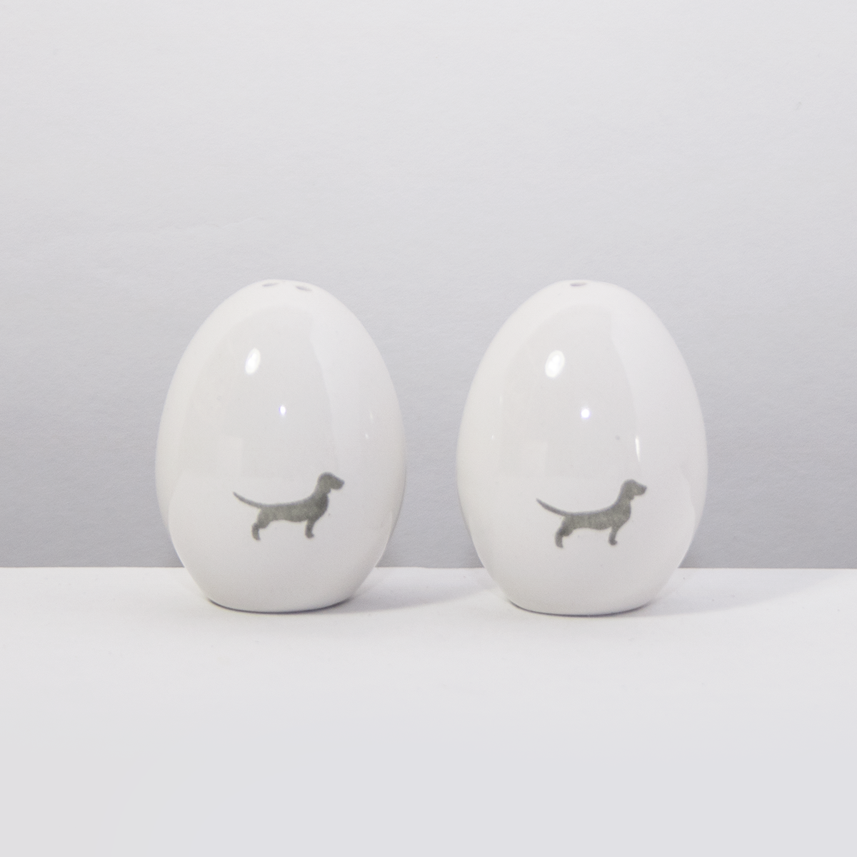 Dachshund salt shaker set of 2