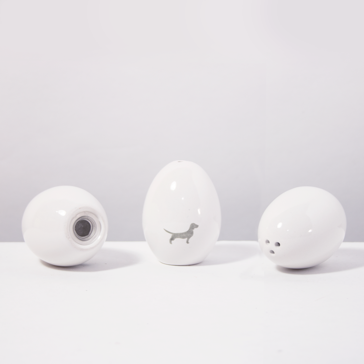 Dachshund salt shaker set of 2