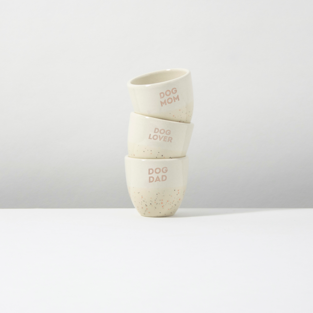 Espressobecher DOG LOVER Sand