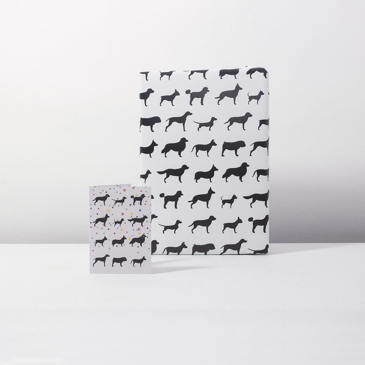 Geschenkpapier Gemischtes Rudel 5er Set