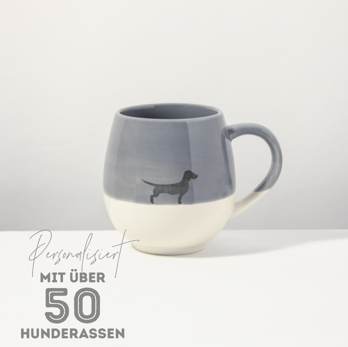 Große Tasse Lieblingshund Dusty
