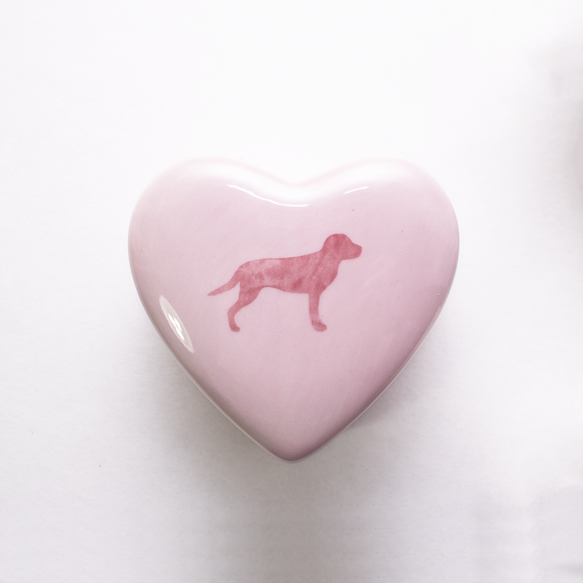 Heart Jar favorite dog