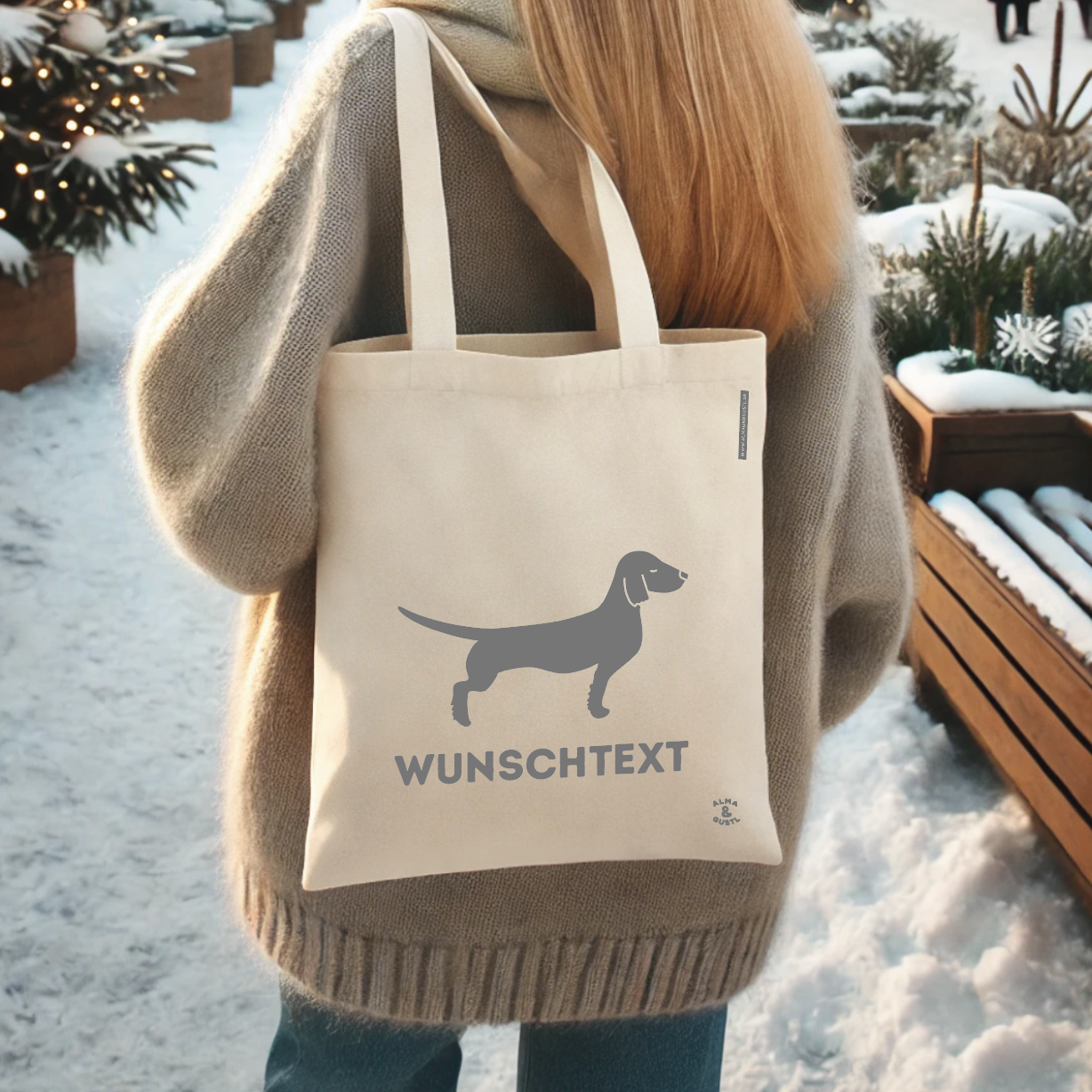 Tote Bag Favorite Dog: personalized