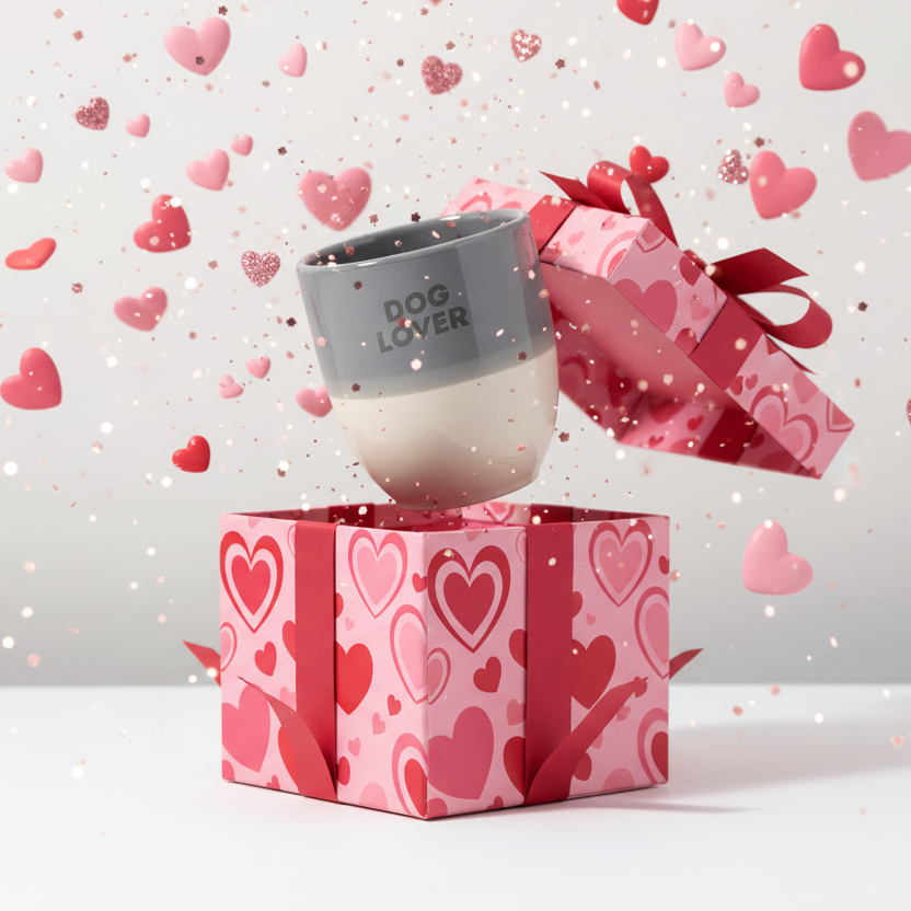 Becher DOG LOVER Dusty