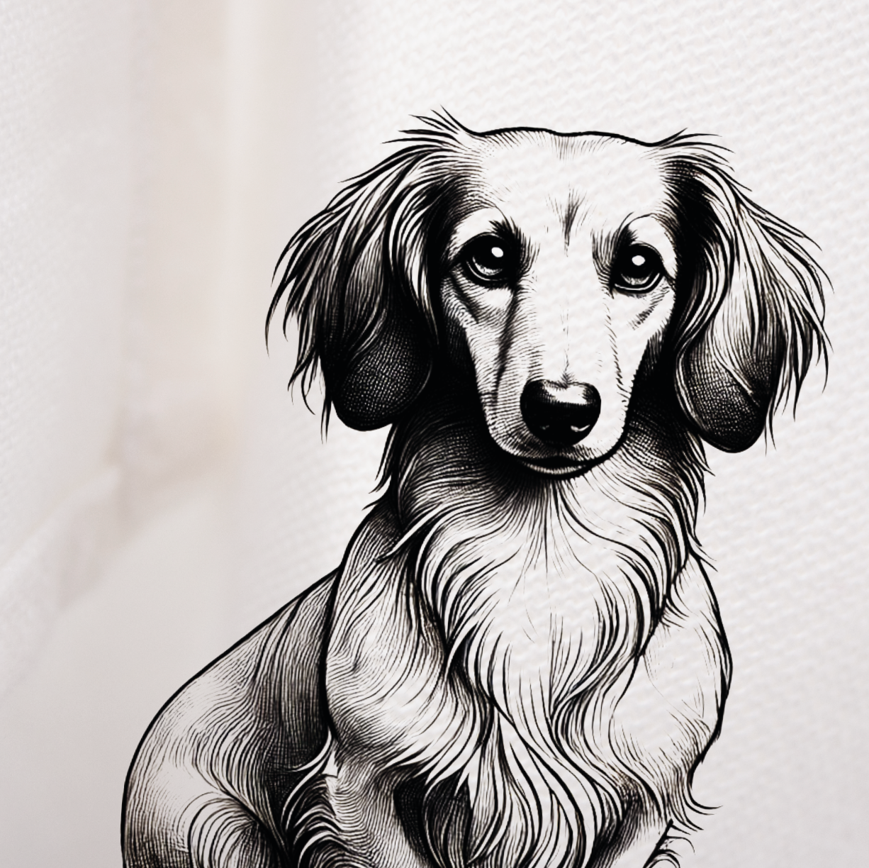 Tea towel favorite dog: personalized