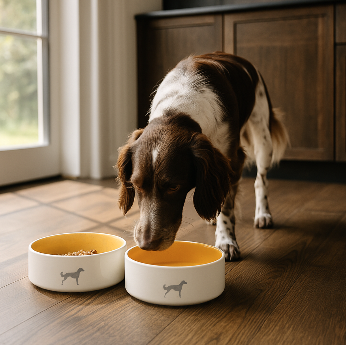 Dog Bowl Small but Fine Snow