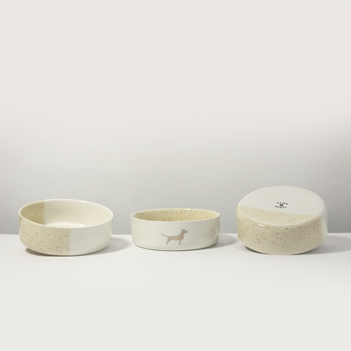Dog Bowl Small but Fine Snow