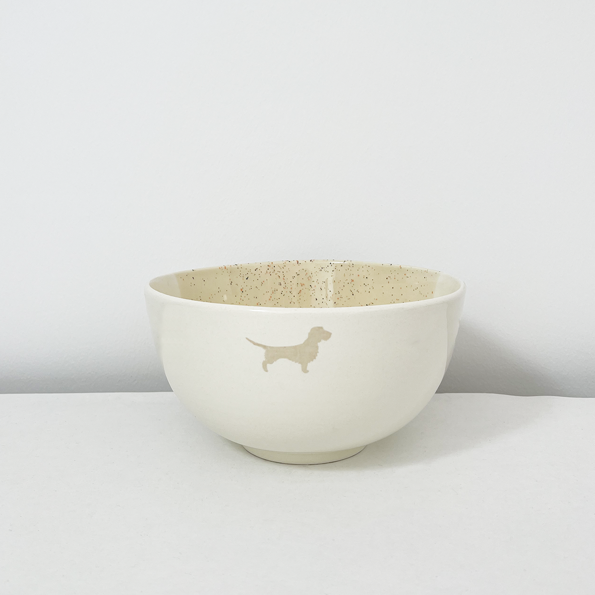 LIMITED EDITION: Salatschüssel Lieblingshund Sand