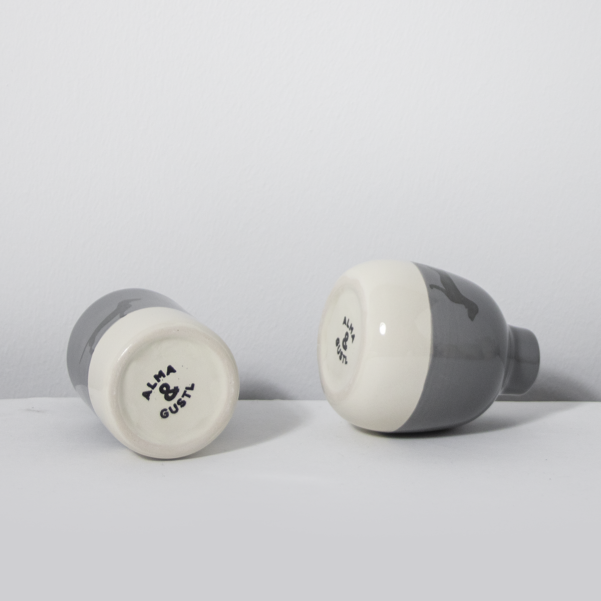 Vasenduo Dackel 2er-Set Dusty