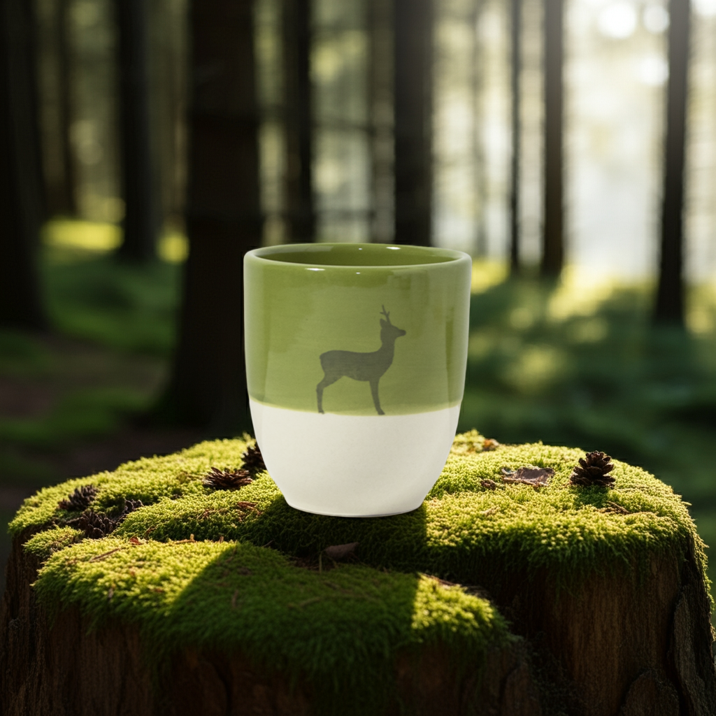 Becher Rehbock Olive