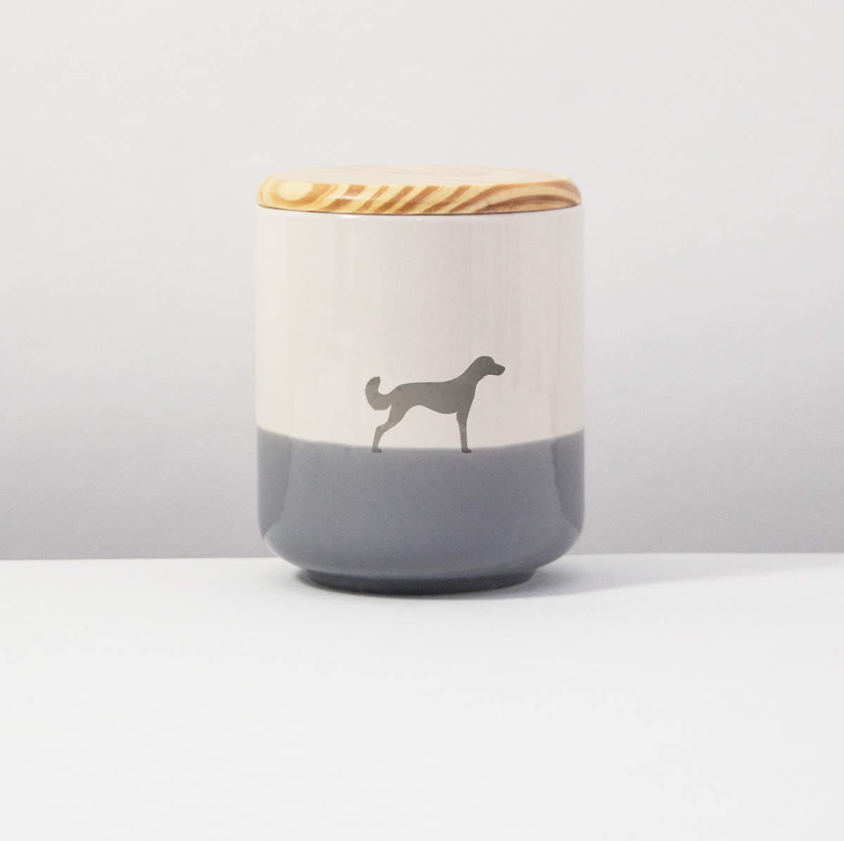 Treat Jar 14 for dogs and humans Weimaraner Longhair