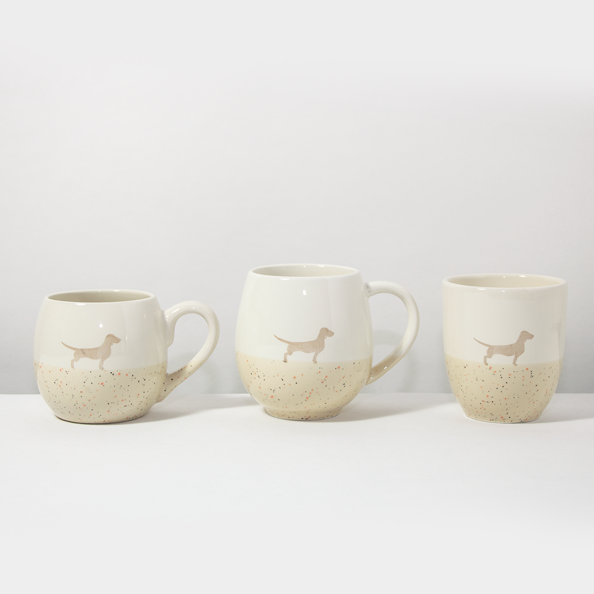 Große Tasse Lieblingshund Sand