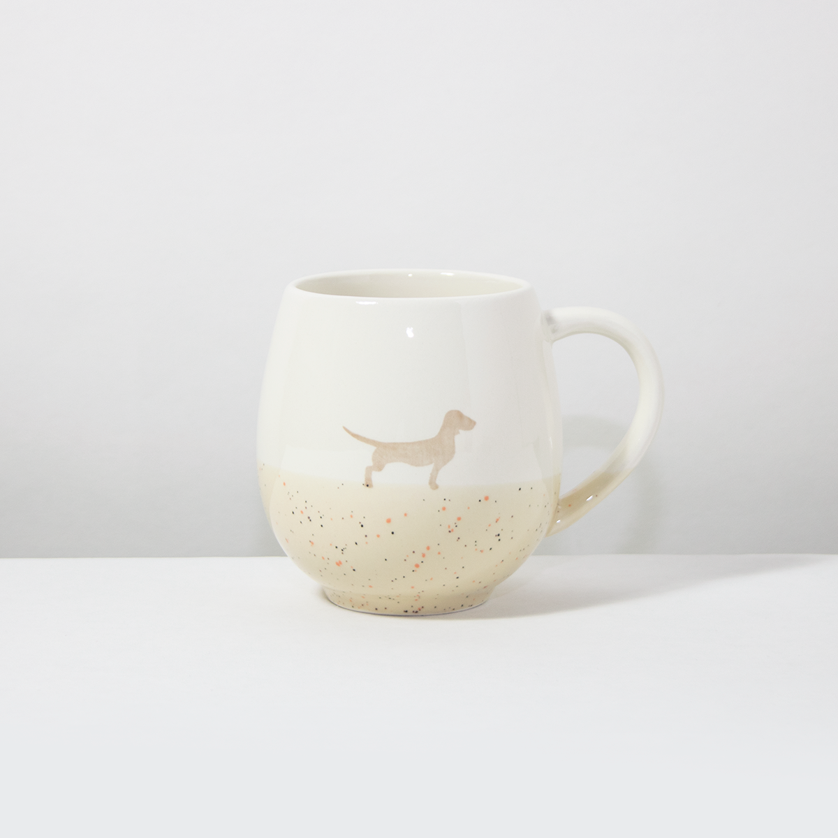 Große Tasse Lieblingshund Sand