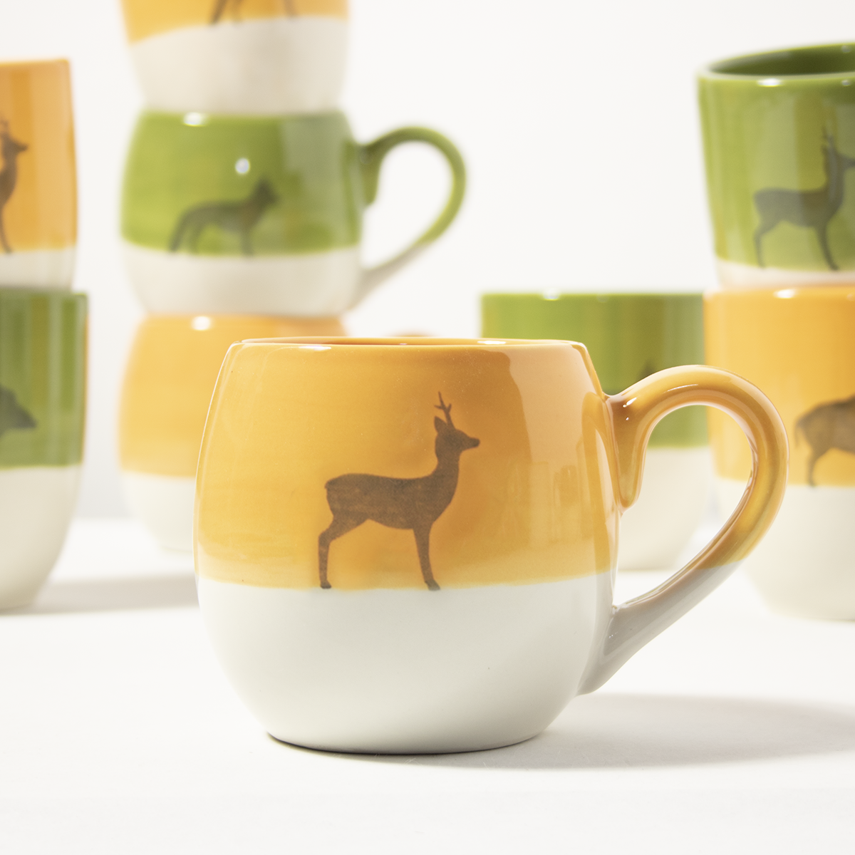 Cup Roebuck Licht Orange