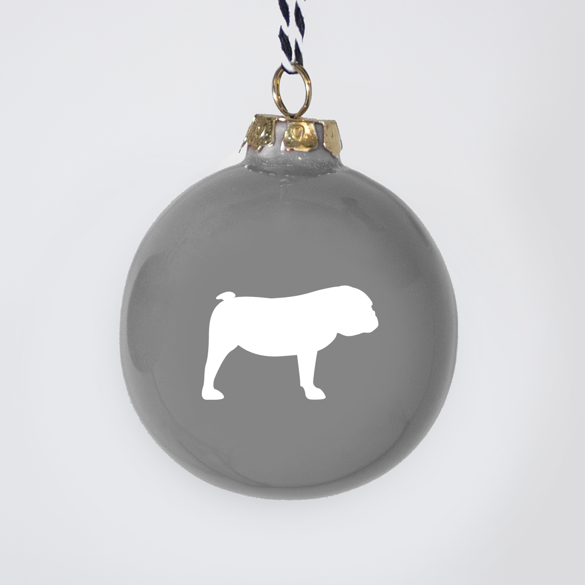 Christmas tree bauble dachshund sand large