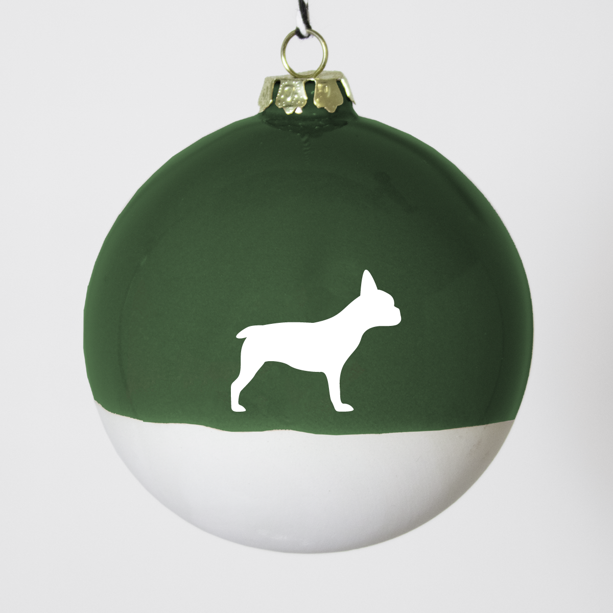 Christmas tree bauble dachshund sand large