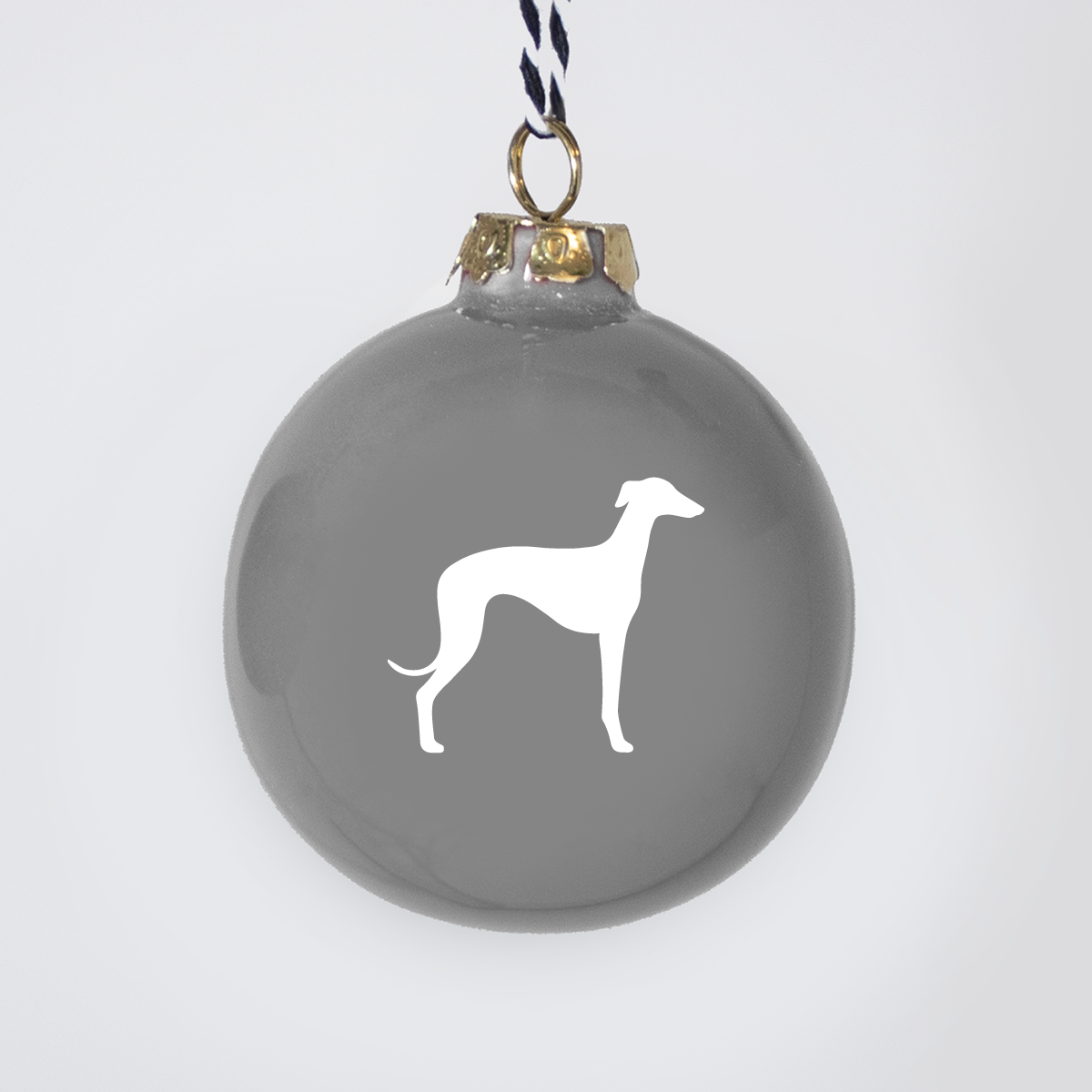 Christmas tree bauble dachshund sand large