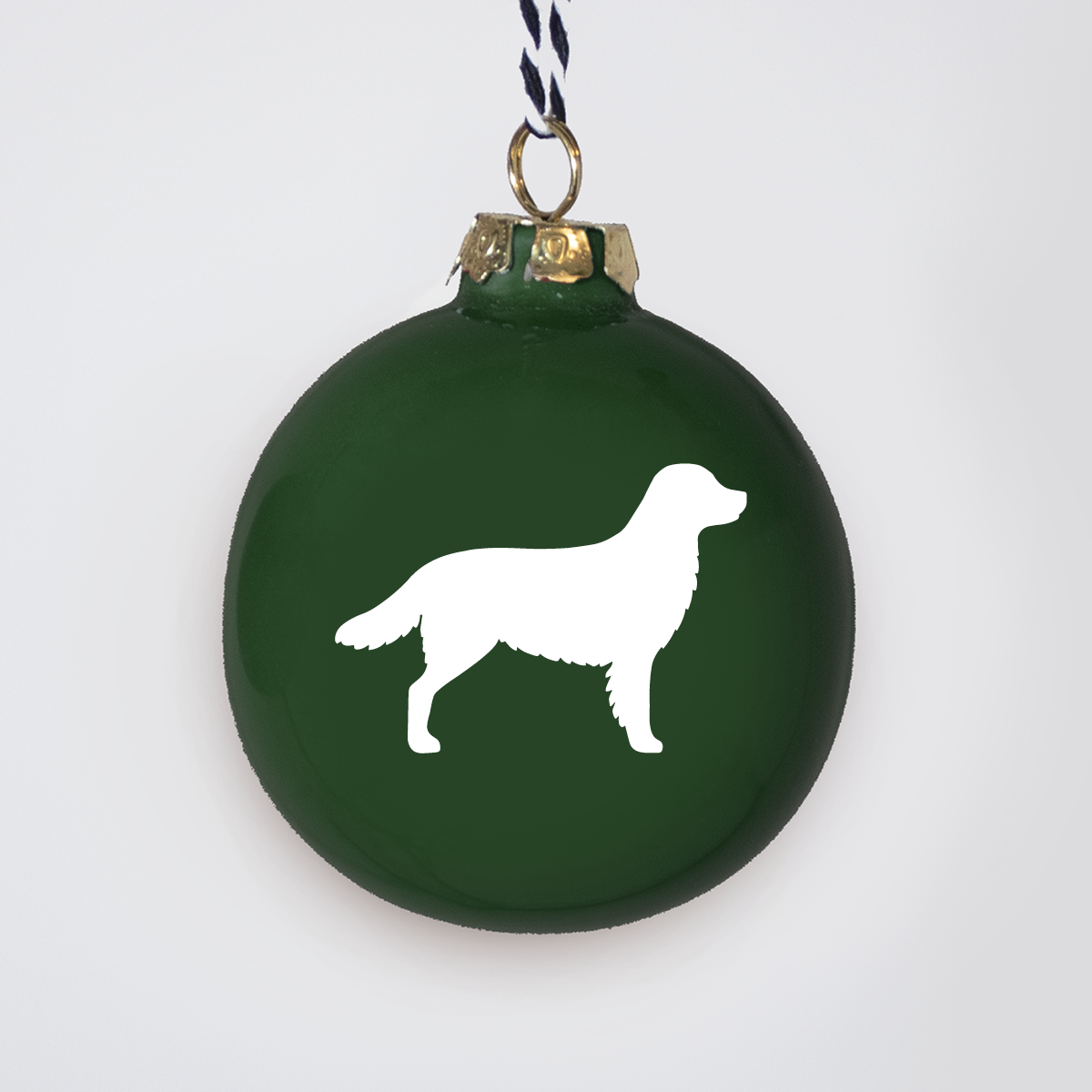 Christmas tree bauble dachshund sand large