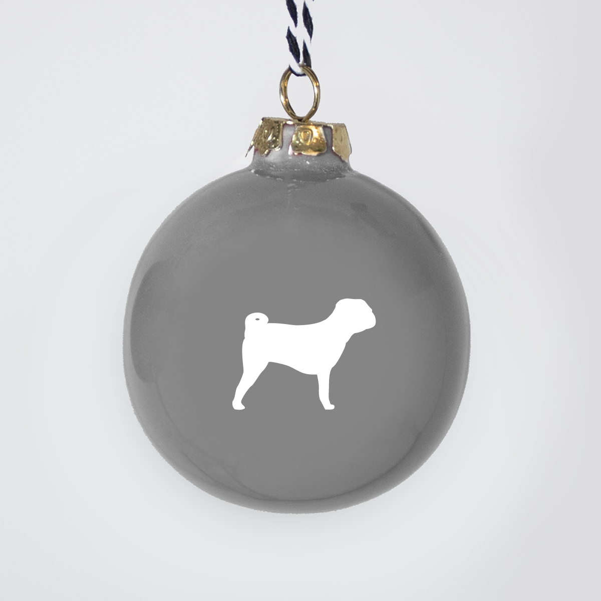 Christmas tree bauble dachshund sand large