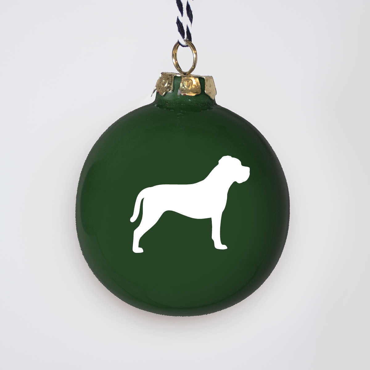 Christmas tree bauble dachshund sand large