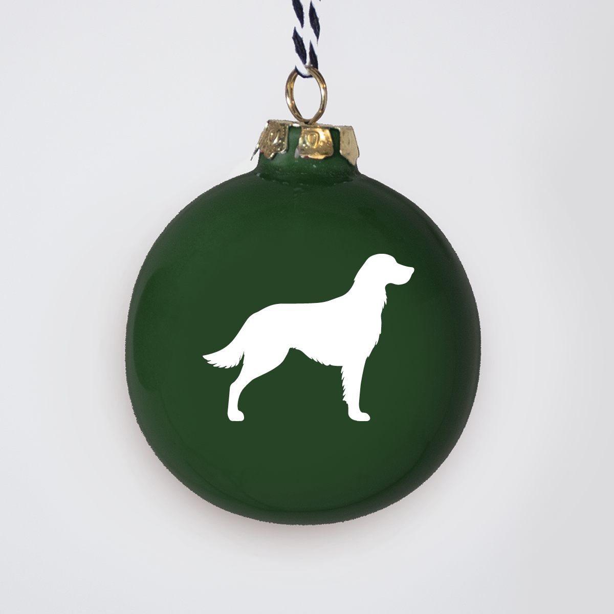 Christmas tree bauble dachshund sand large