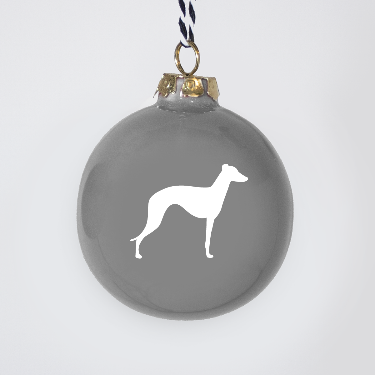 Christmas tree bauble dachshund sand large