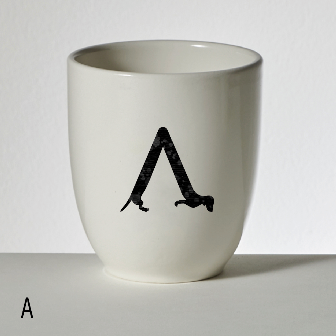Becher Dackel ABC B-Ware