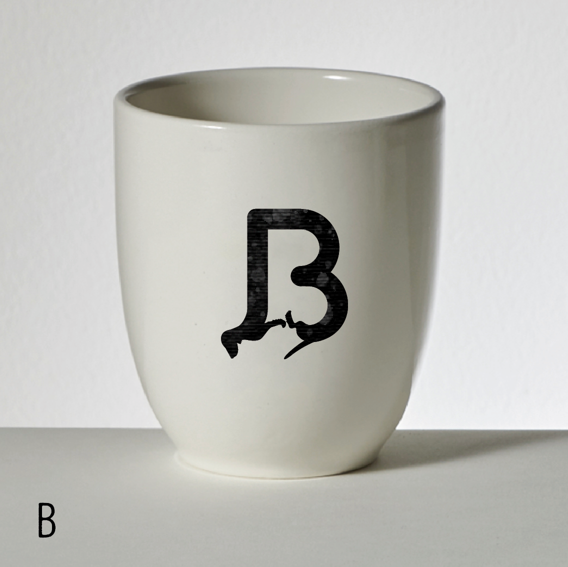 Becher Dackel ABC B-Ware