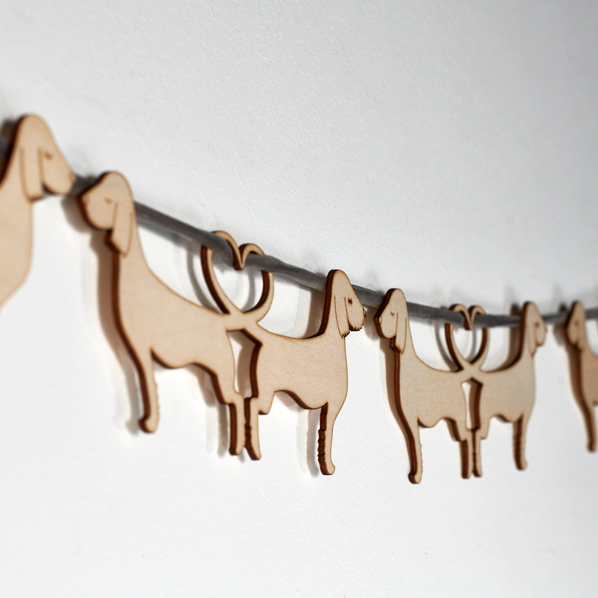 Girlande Dackelliebe von Alma und Gustl