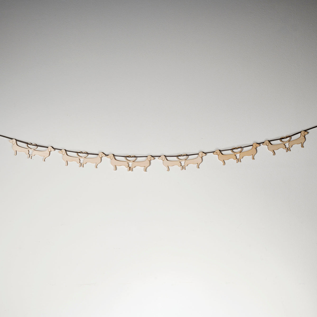 Girlande Dackelliebe von Alma und Gustl