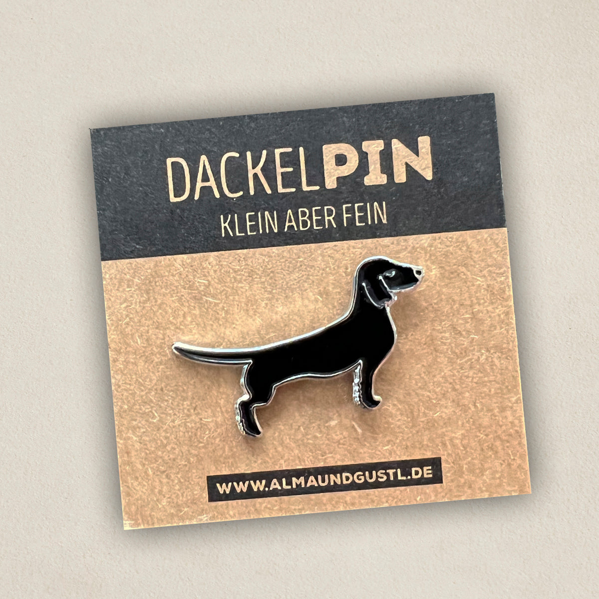 DackelPin Klein aber Fein