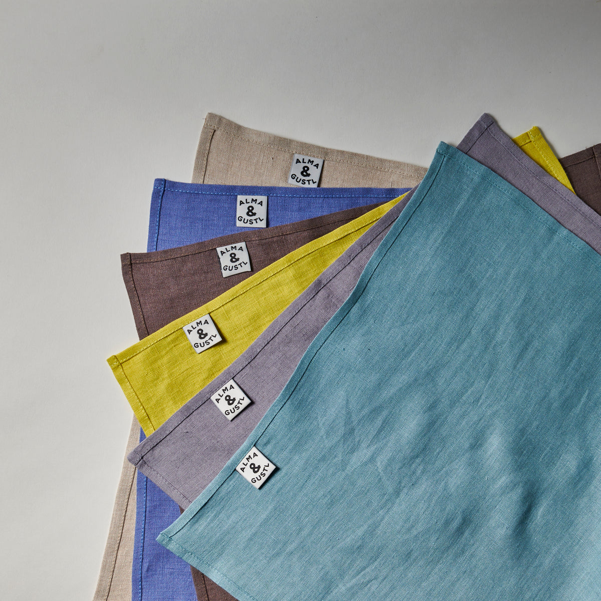 Alma & Gustl Stoff Serviette Dackel