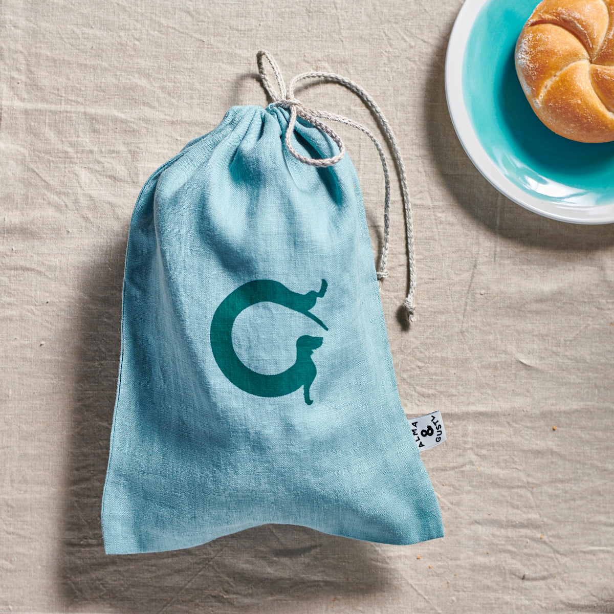 Alma & Gustl Bread Bag Center of my Univers