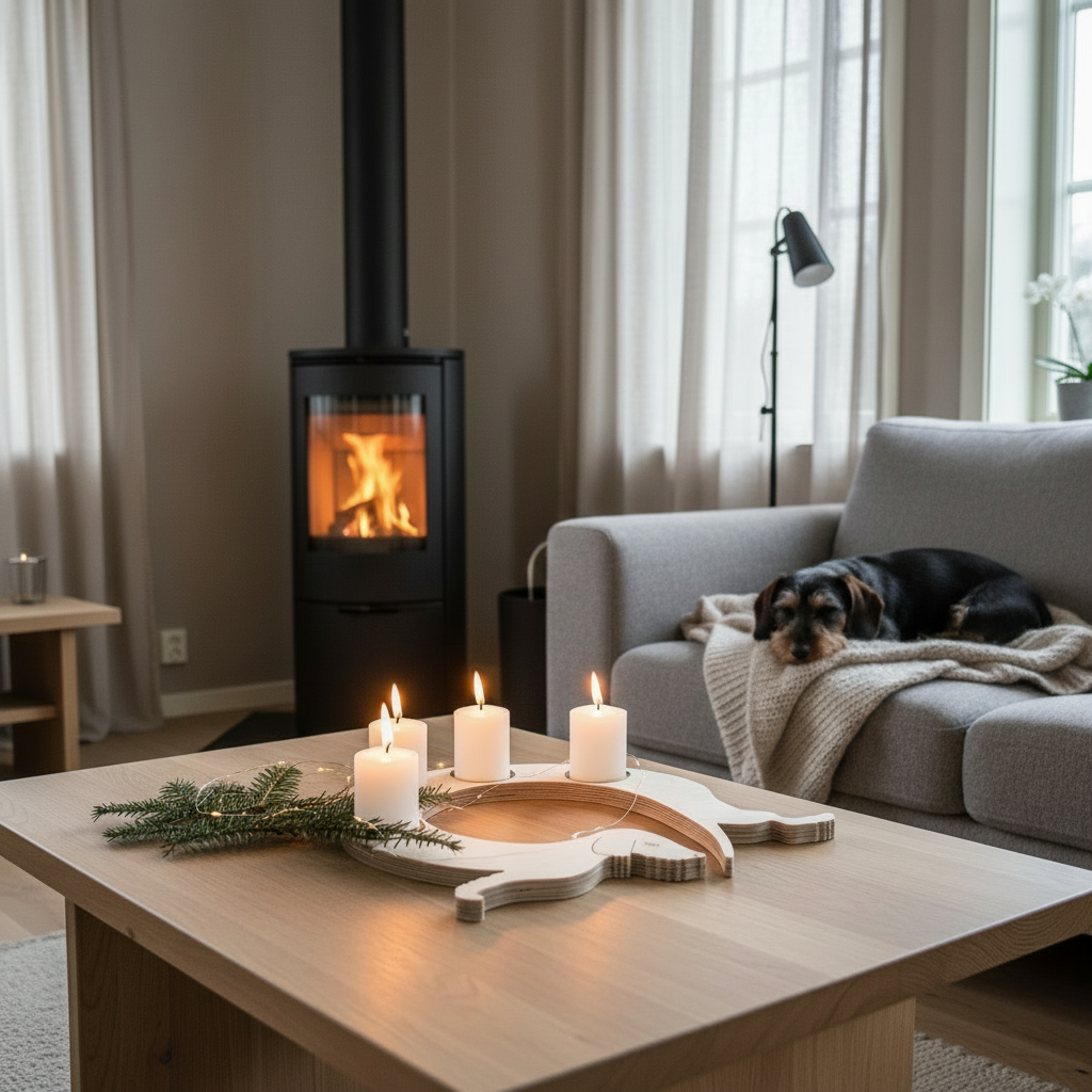 Adventskranz-Dackel XL LIMITED EDITION