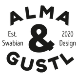 Alma und Gustl Logo