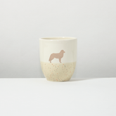 Becher Lieblingshund Sand