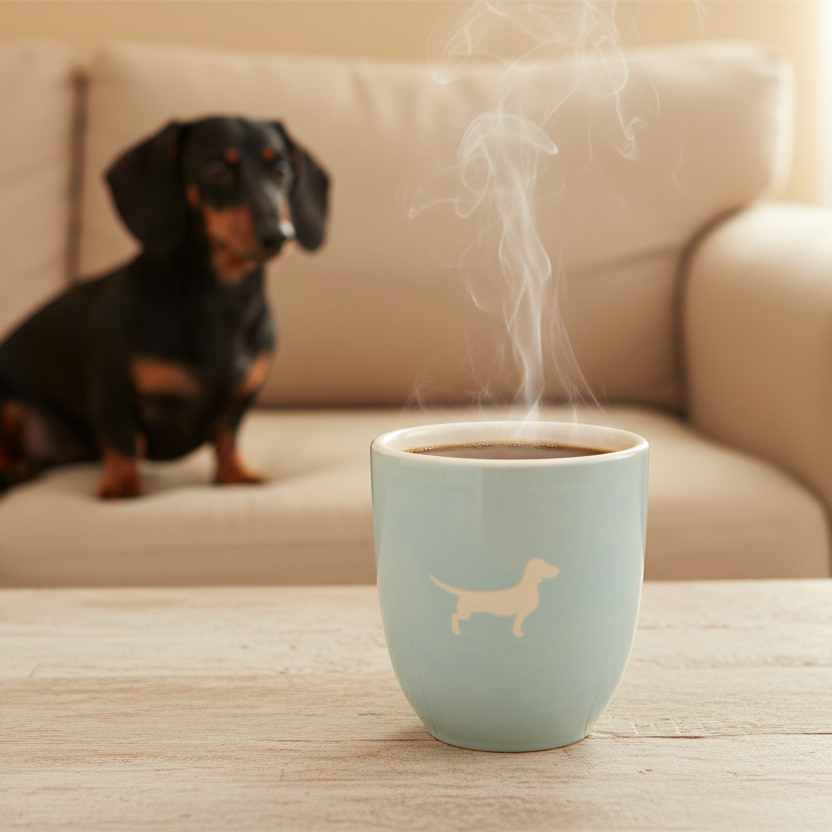 Becher Lieblingshund Full Powder Blue