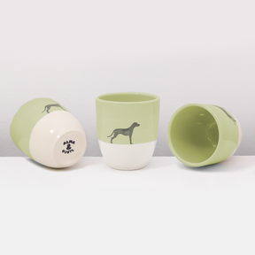 LIMITED EDITION: Becher Lieblingshund Powder Green