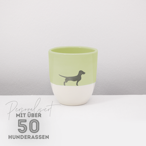 LIMITED EDITION: Becher Lieblingshund Powder Green
