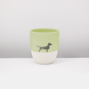 LIMITED EDITION: Becher Lieblingshund Powder Green