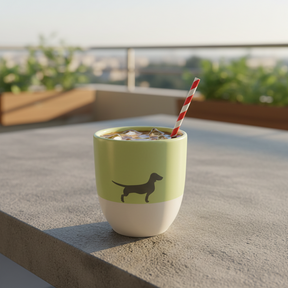 LIMITED EDITION: Becher Lieblingshund Powder Green
