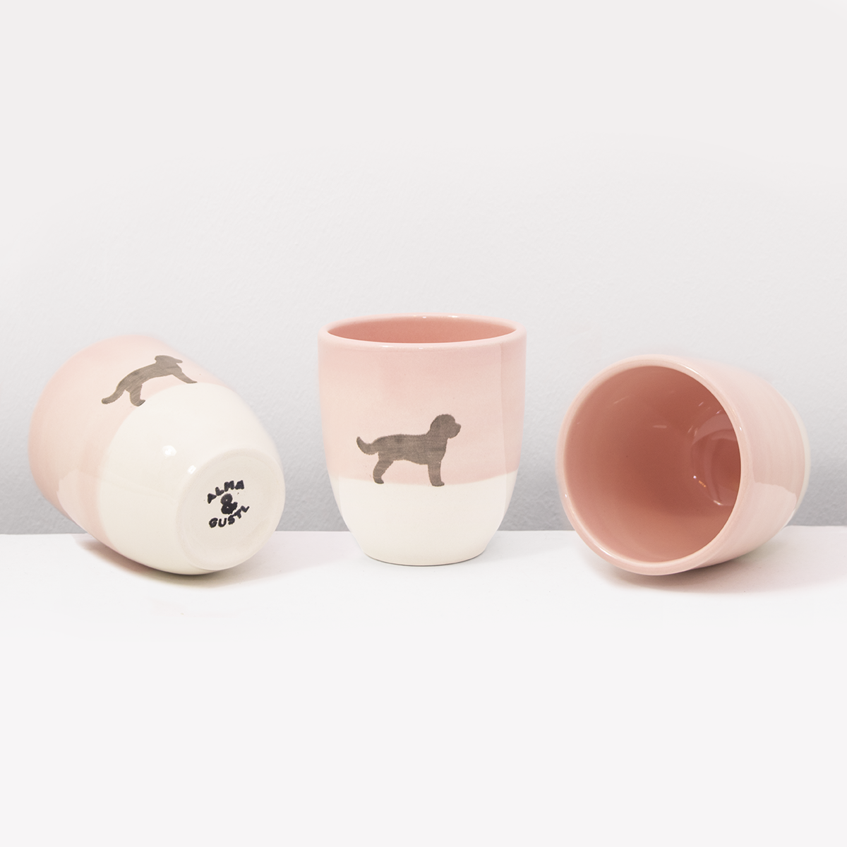 Becher Lieblingshund Powder Rose