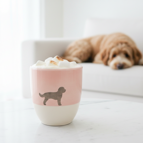 Becher Lieblingshund Powder Rose