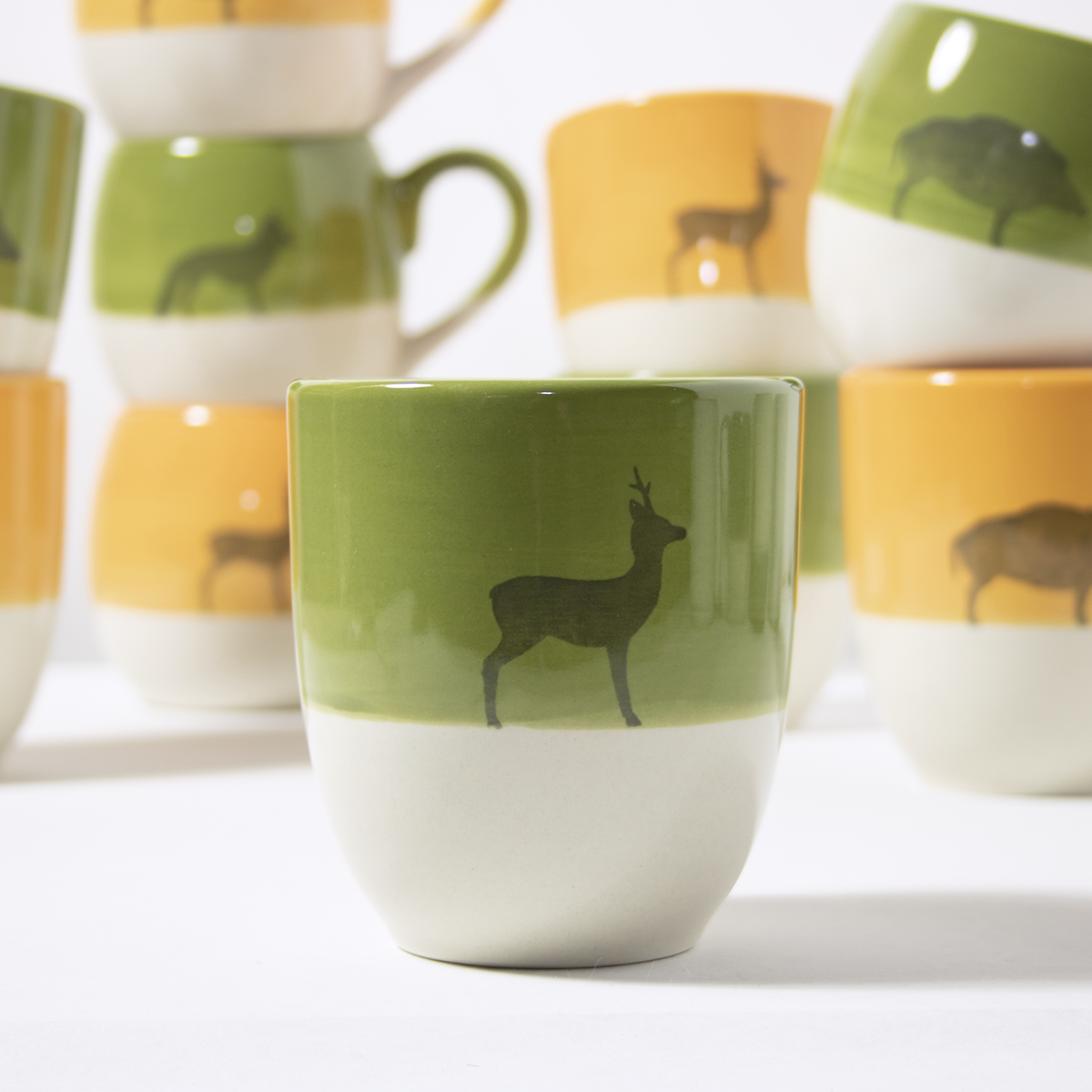 Mug Roebuck Olive