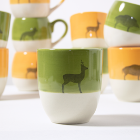 Becher Rehbock Olive