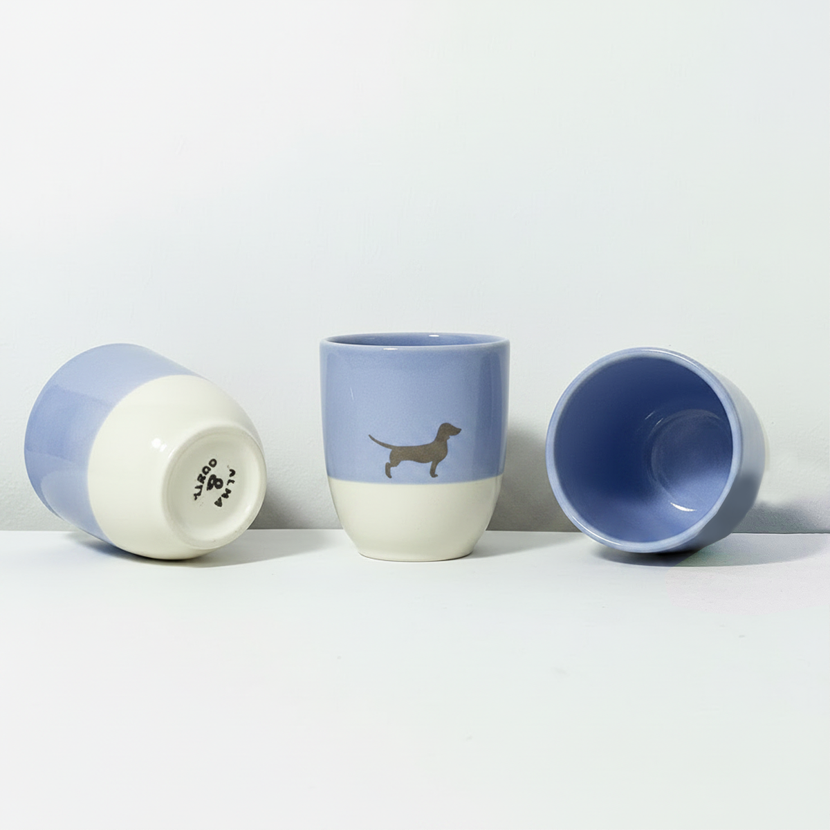 LIMITED EDITION: Becher Lieblingshund Sky Blue