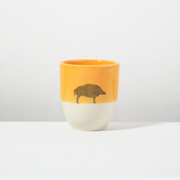 Becher Wildsau Light Orange
