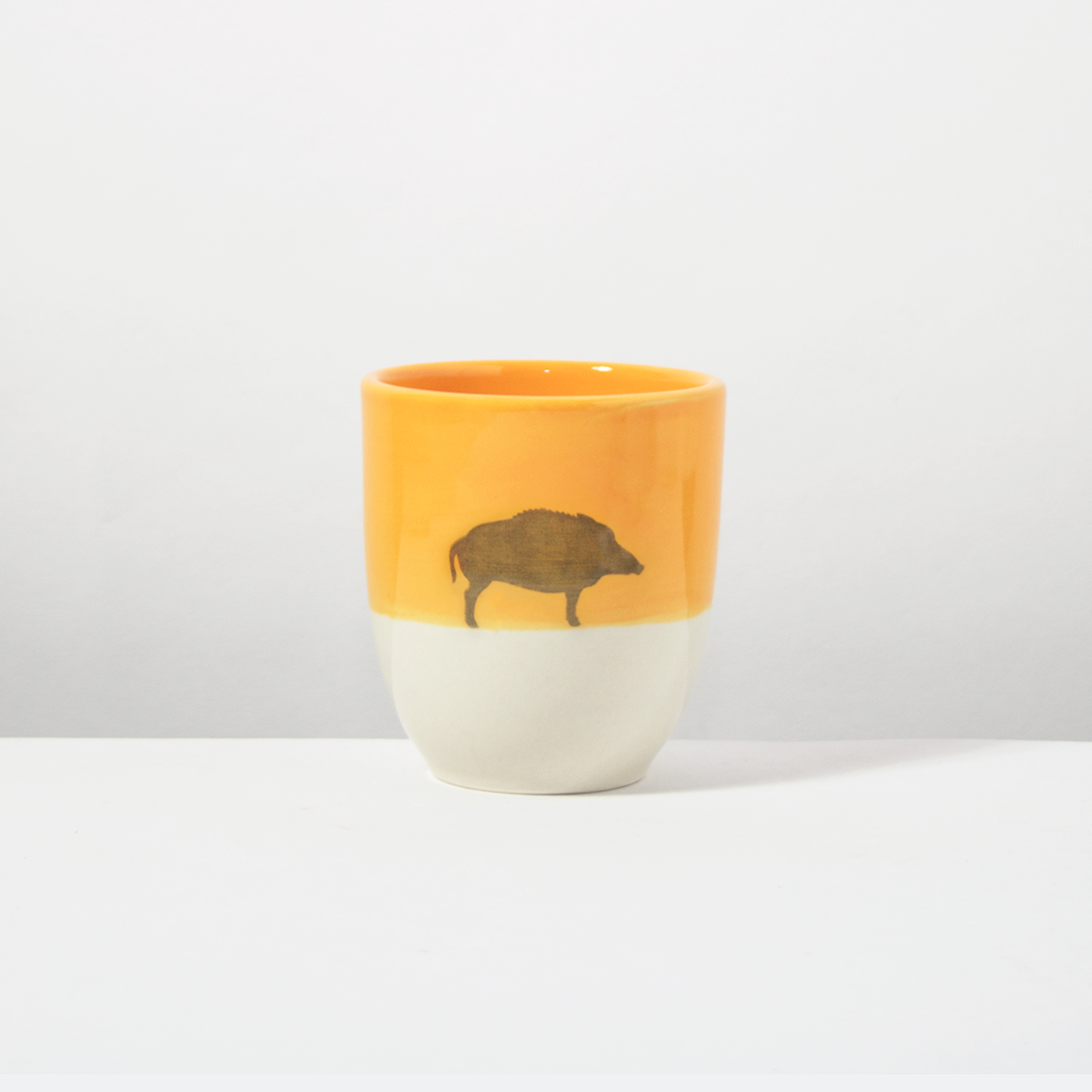 Mug Wild Boar Light Orange