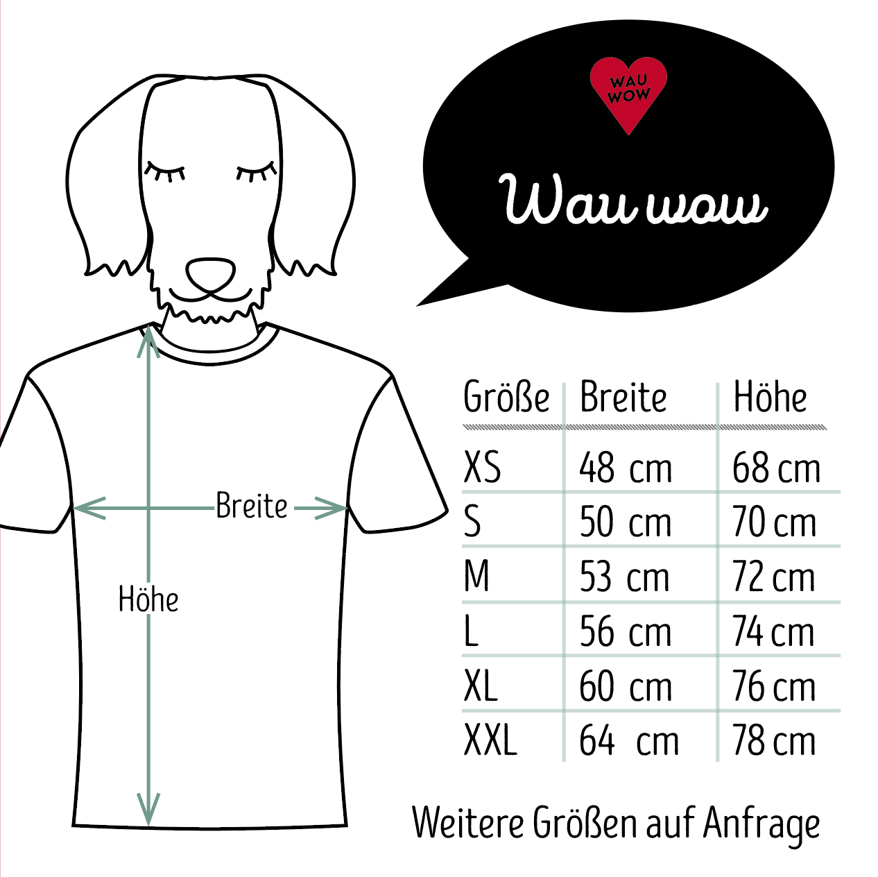 Unisex T-Shirt: WAU WOW
