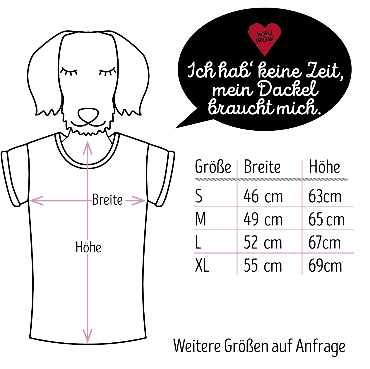 Frauen T-Shirt Lieblingshund: personalisiert